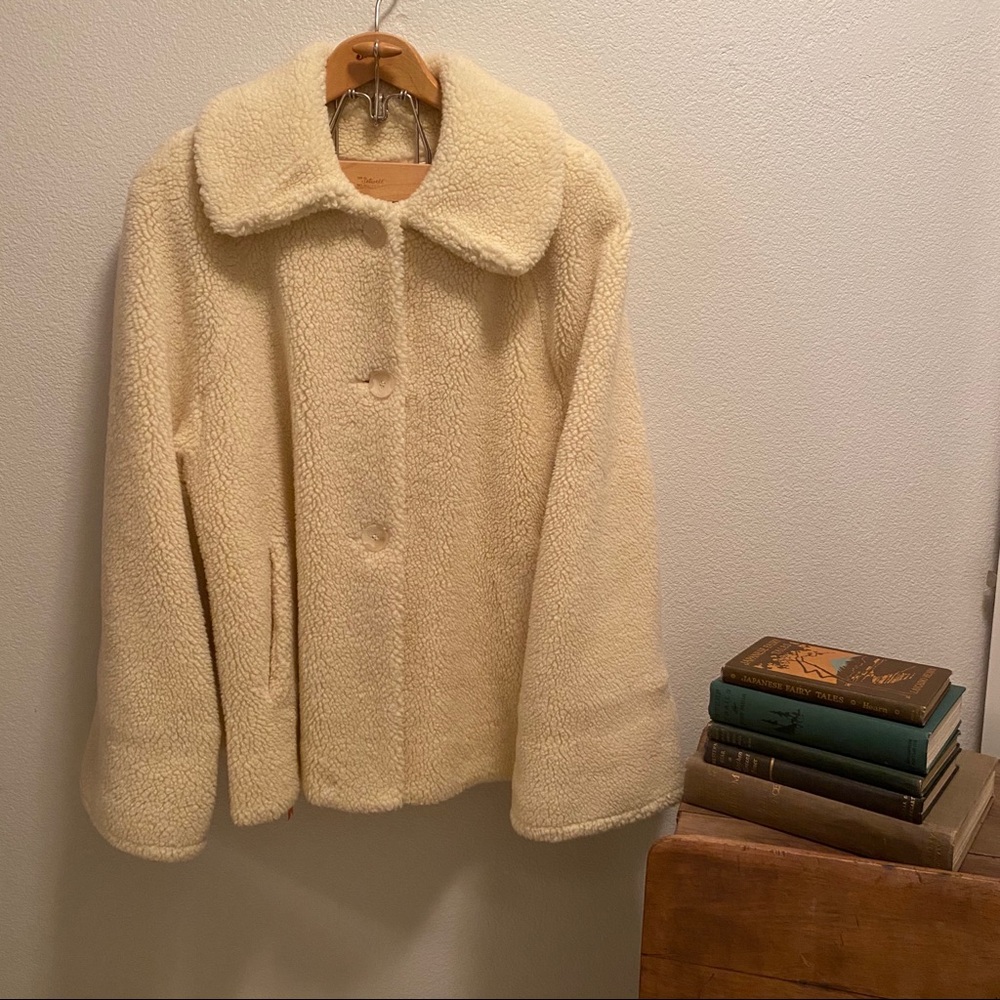 Cream Orvis Sherpa Jacket
